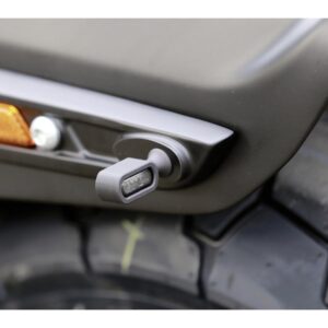 Rear Turn Signal Adapter for Fat Bob For M8 Thread Turn Signals Matte Black Powder Coated