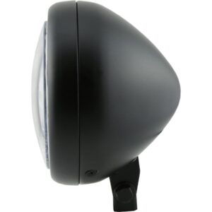 Pecos Type 7 5 3/4" Headlight Black Powder Coated LED