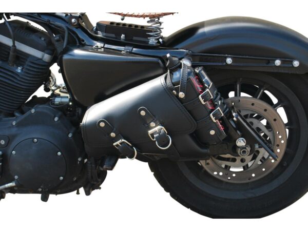 Left Side Bag with Fuel Bottle Black Left