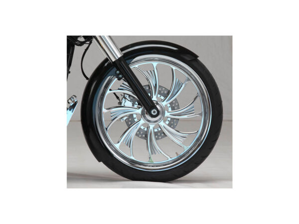 Super Charger Belt Pulley Chrome 1 1/2" 70 teeth