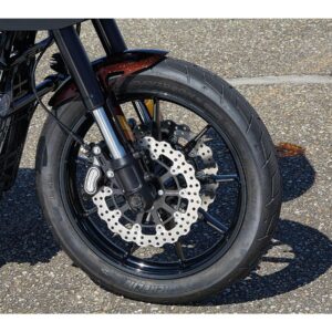 Steve Wave Design Floating Brake Disc Black Inner Carrier Stainless Steel 13" Front