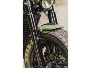 Old School Front Fender Gloss Black, 15-23 Indian Scout - Image 3