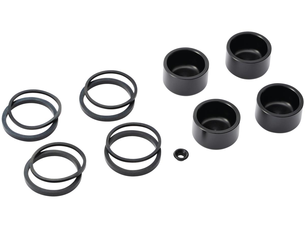 Brake caliper piston and seals rebuilt kit front, 08-24 touring, (except 23-24 flhxse, 23-24 fltrxse, 24 fltrxstse), 09-13, 19-24 trike 1 Daytona japan