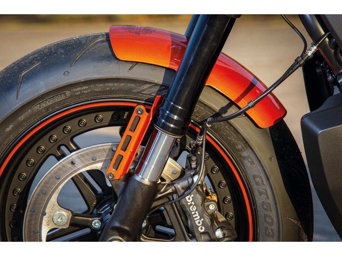 Front fender for sportster s standard 17" raw, 21-24 sportster s rh1250s 1 Ricks motorcycles