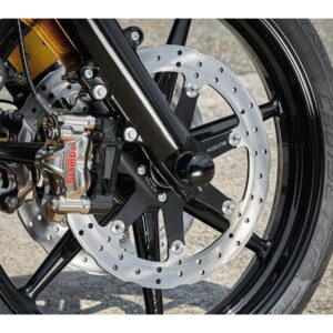 Seven Sins Wave Design Floating Brake Disc Black Inner Carrier 13" Front