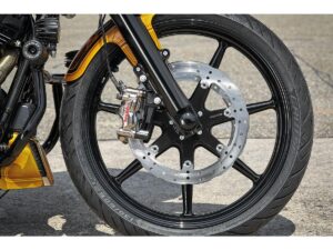 Seven Sins Wave Design Floating Brake Disc Black Inner Carrier 13" Front, 00-20 Sportster, 00-17 Dyna, 00-24 Softail, 02-17 V-Rod, 00-24 Touring, 09-24 Trike - Image 3
