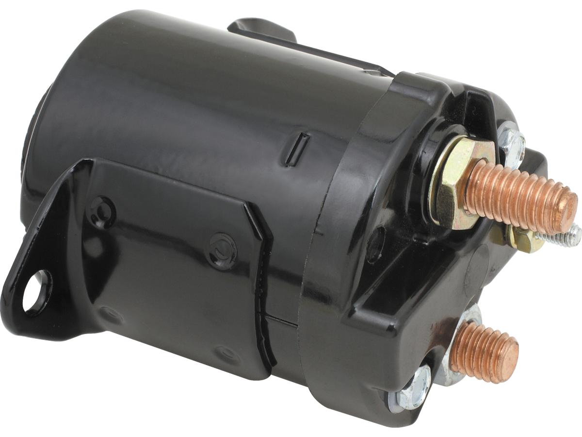 Starter solenoid black starter solenoids for 5-speed models (dual bracket) dual bracket, 85-88 touring, 85-88 fx model, 80-84 flt, 81-84 fltc, 82-84 fxr, 82-84 fxrs, 83-84 fxrt, 84 fxrsdg 1 Accel