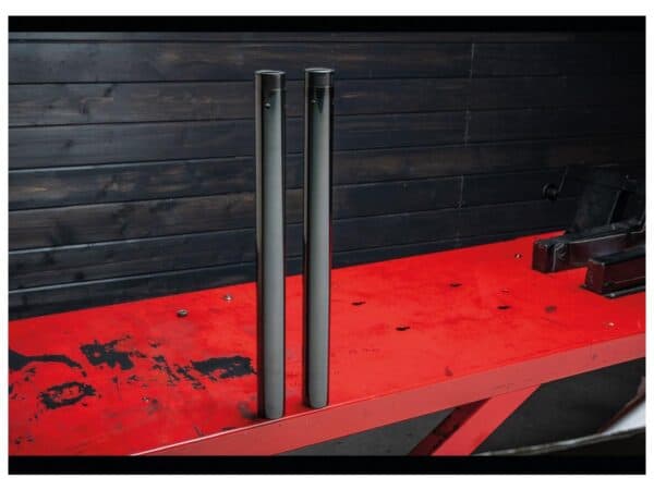 Black 49 mm Fork Tubes 24-1/4" (+2" Over)