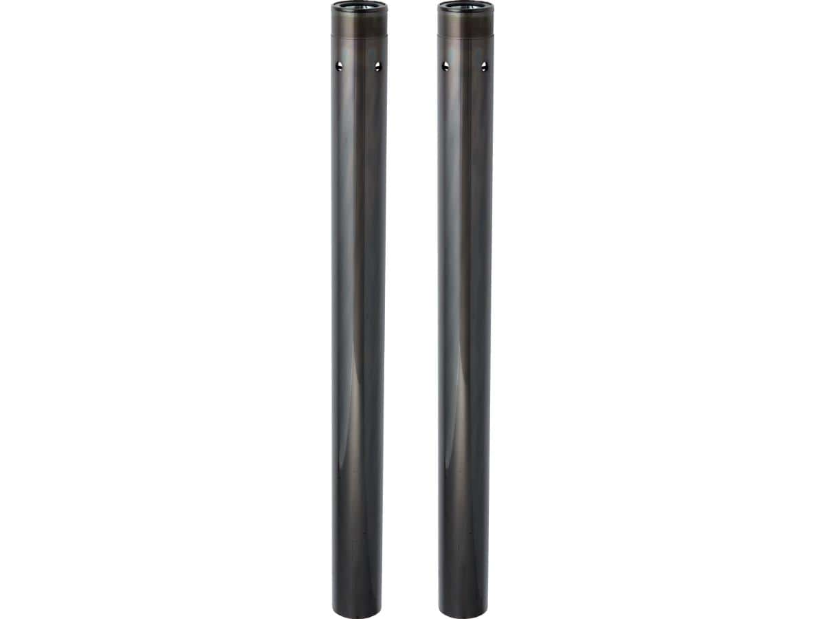 Black 49 mm fork tubes 25-3/4" (+2" over), 18-24 softail, (except 18-24 flsb, 18-20 fxfb, 18, 20 fxfbs 114, 19-20 fxdrs 114, 19 fxfb 114, 20-24 fxlrs, 21-24 fxfbs, 22-24 fxlrst, 22 fxrst) 1 Arlen ness