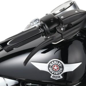 Deep Cut Comfort Grips Black 1" Throttle By Wire (Switch Housing Sensor)