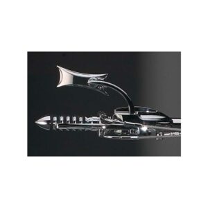 Four Point Micro Mirror Chrome Left