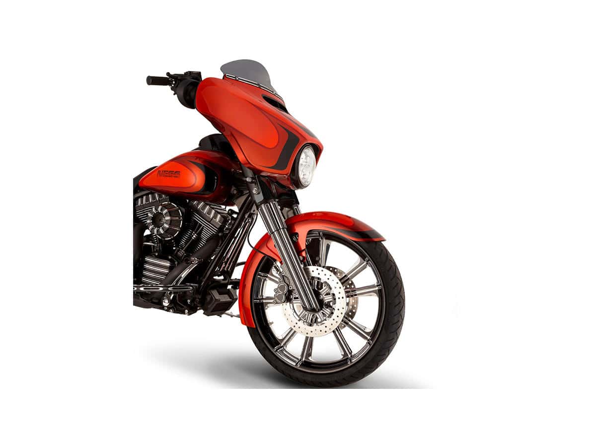 Hot legs, 10-gauge, dual disc, flt 08-13, black fork slider, 08-13 touring, 09-13 trike 1 Arlen ness