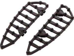 MX Driver Floorboards Black Anodized