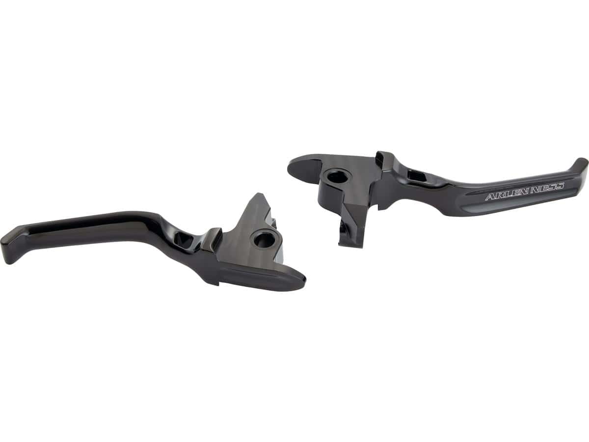 Method hand levers black anodized hydraulic clutch, 17-20 touring, 17-20 trike 1 Arlen ness