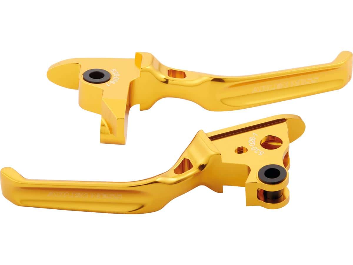 Method hand levers gold anodized hydraulic clutch Method hand levers gold anodized hydraulic clutch