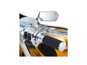 Mini-Oval Micro Mirror Chrome Left - Image 3