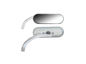 Mini-Oval Micro Mirror Chrome Right