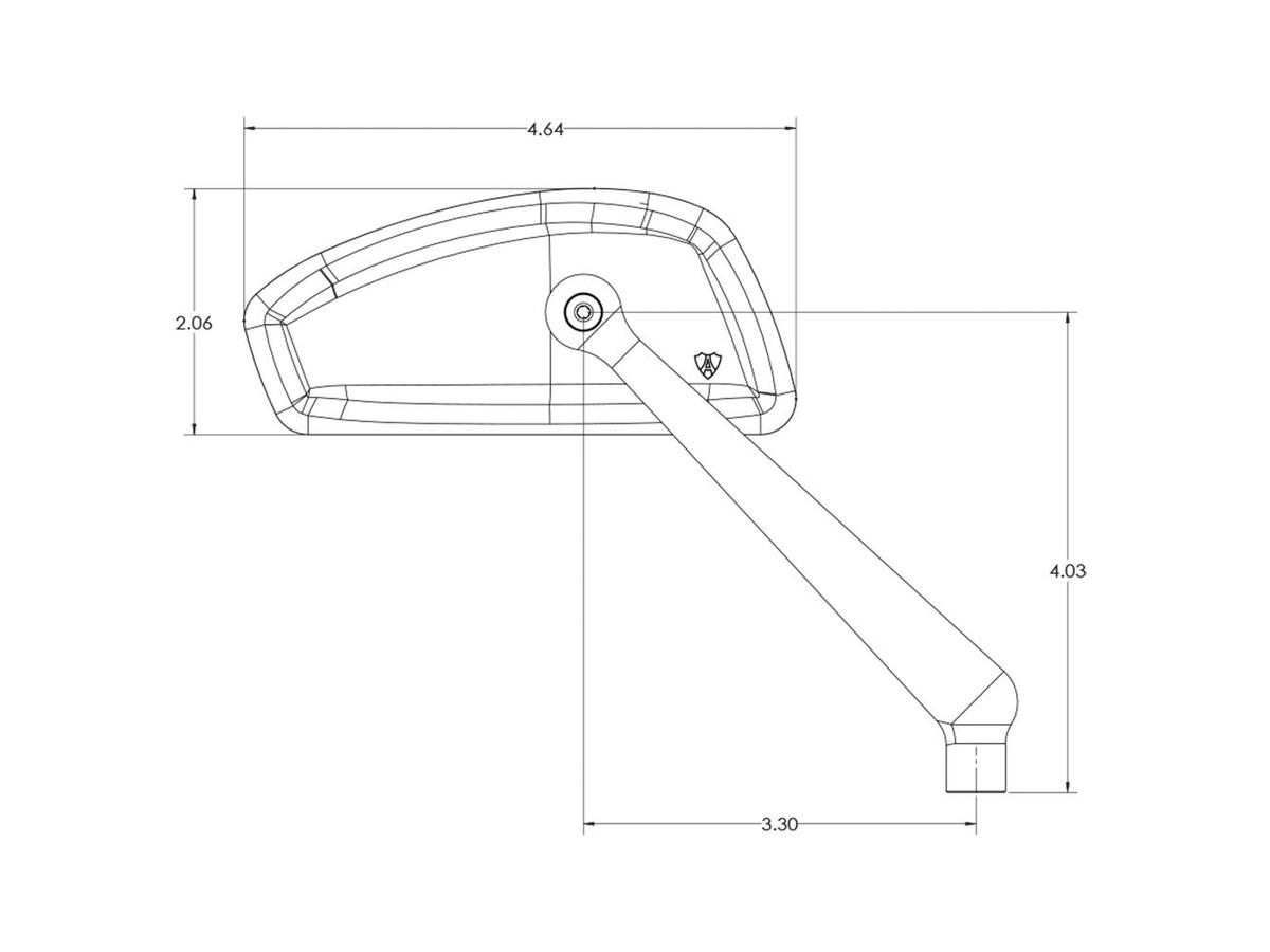 Arlen-ness-tearchop-forged-mirror-chrome-left-2 Arlen ness tearchop forged mirror chrome left 2