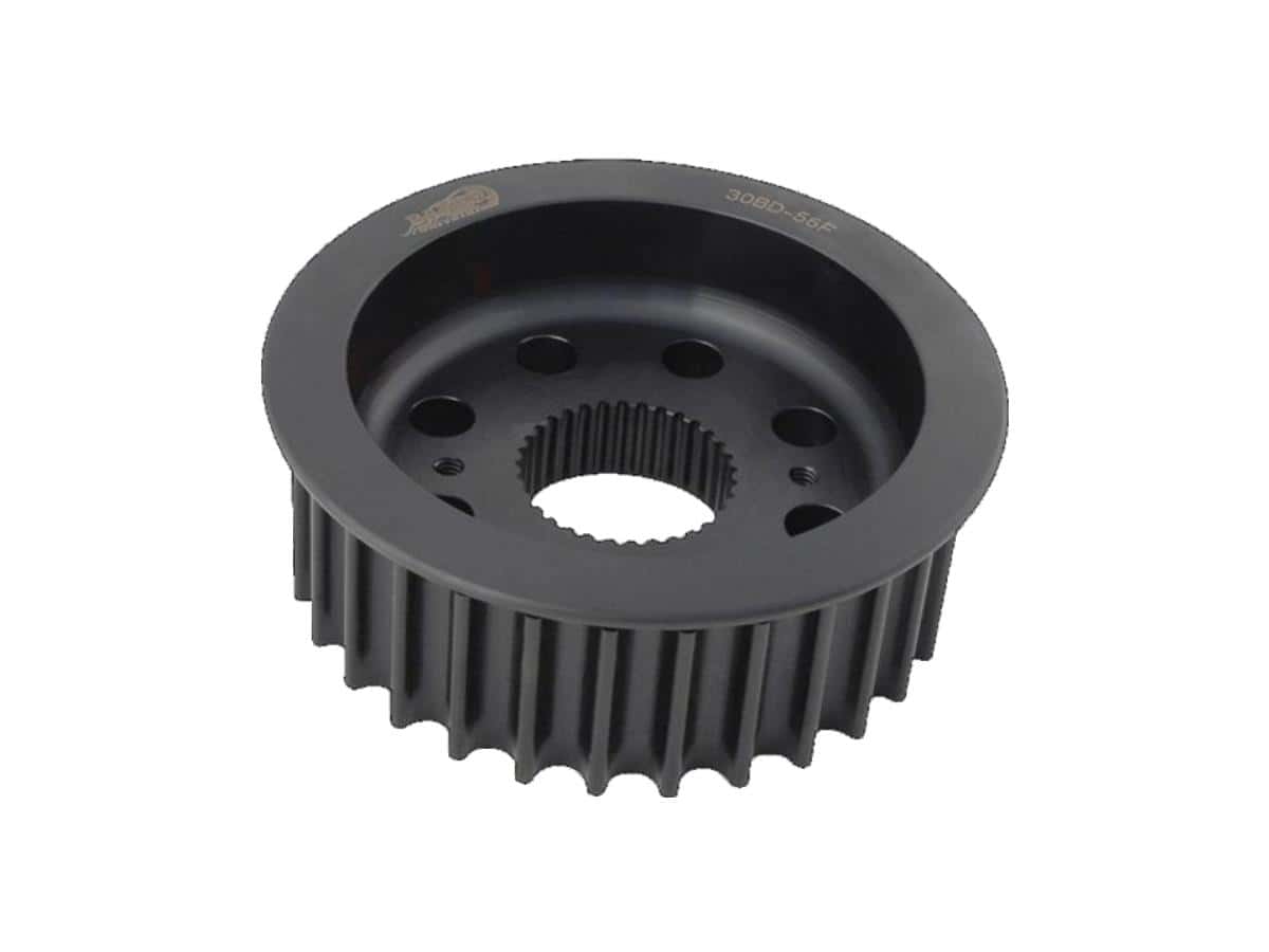 Long life pulley black 31 teeth, 94-05 dyna, 94-06 softail, 94-06 touring 1 Baker drivetrain
