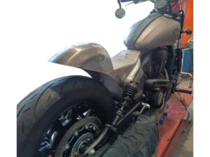 Caferacer Rear End Conversion Kit Fiber Seat Base Pan Raw