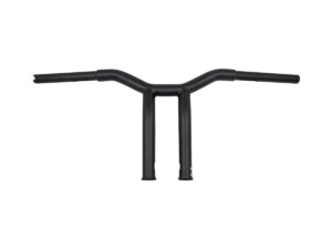 10" Dominator Raked Bar Bar 4-Hole Black Satin 1 1/4"