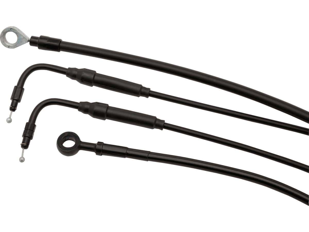 13" bagger bar cable kit black vinyl non-abs cruise control 13" bagger bar cable kit black vinyl non-abs cruise control