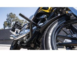 Brawler Front and Rear Crash Bar Kit Black Powder Coated, 06-17 Dyna - Image 3