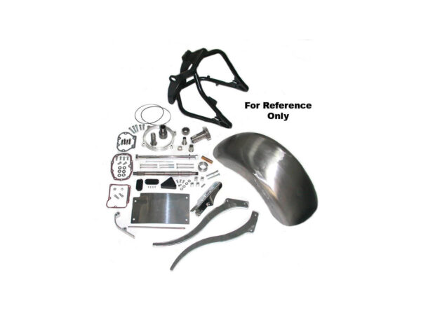 11" Raw Rear Fender Without Holes Rear Fender Without Holes