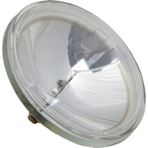 4 1/2" Sealed Beam Spotlight Insert Clear Fluted Clear H4