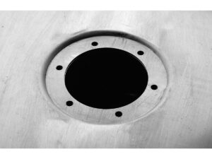 5" Stretched Super Cruiser 3.5 Gallon Gas Tank with Air Craft Style Cap