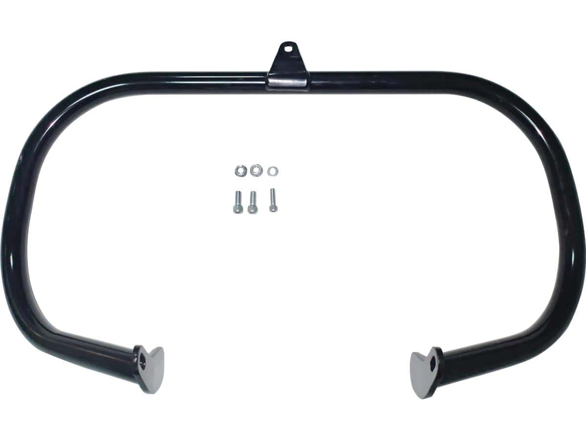 Curved engine guard black, 00-03, 07-12, 14-17 flstc, 00-03 flsts, 00, 03-12, 14-17 flstf, 01-06 flstci, 01-03 flstsi, 01-06 flstfi, 05 flstfse, 05, 07-12, 14-17 flstn, 05-06 flstsci, 05-06 flstni, 06 flstfse2, 06 flsti, 07 flstsc, 08-11 flstsb, 10-12, 14-17 flstfb, 10 flstse, 11 flstse2, 12 flstse3, 13 flstc 103, 13 flstc 103 anv, 13 flstf 103, 13 flstfb 103, 13 flstn103, 14-15 flstnse, 16-17 flstfbs 1 Cce