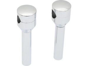 Custom Round 6 Risers Chrome