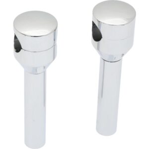 Custom Round 6 Risers Chrome