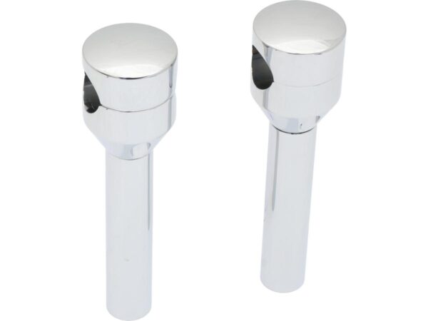 Custom Round 6 Risers Chrome