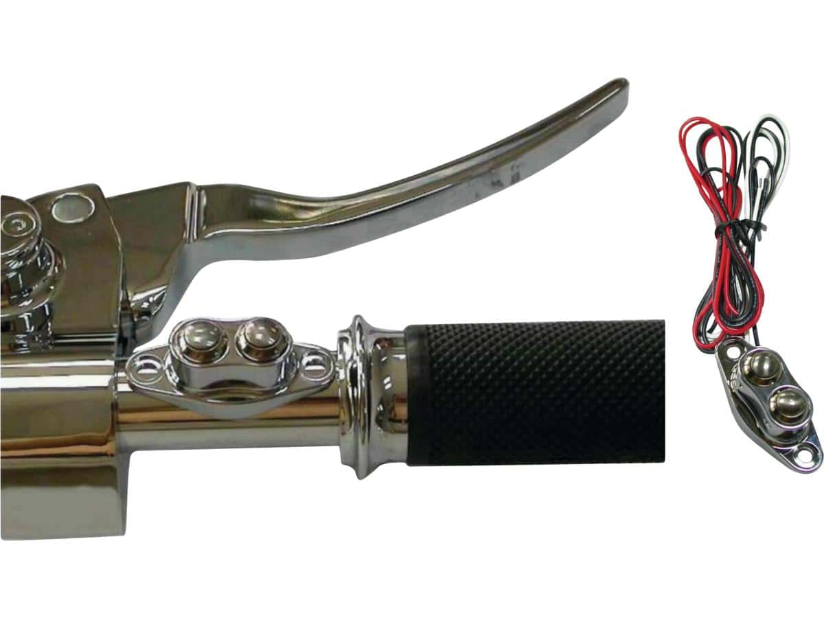 Dual micro handlebar switch kit dual button, 1 Cce