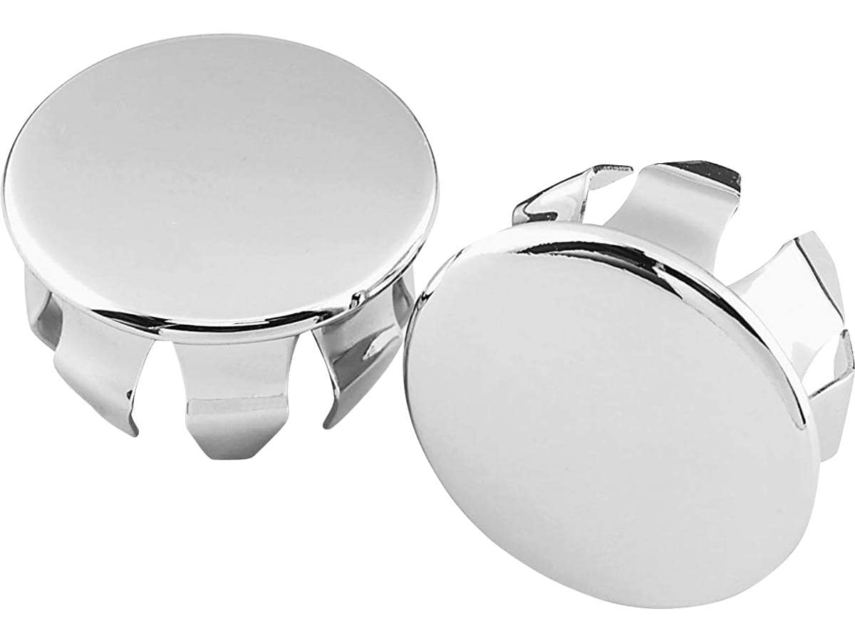 Grip hole plug chrome 1 Cce