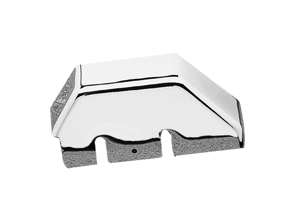 Master cylinder cover chrome, 79-84 fl shovel, 80-82 fxwg, 88-03 flstc, 90-00, 03 flstf, 01-03 flstci, 01-03 flstfi 1 Cce