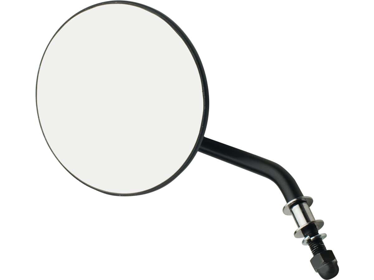 Oem late style mirrors short stem black right 1 Cce