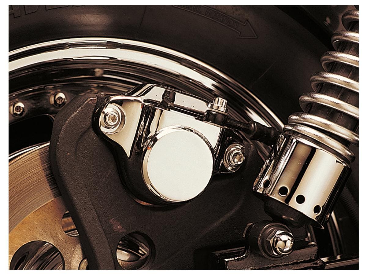 Oem replacement brake caliper, 87-99 sportster, 87-94 fx model, 91-99 dyna, 87-99 softail, (except 88-99 fxsts, 95-97 fxstsb, 97-99 flsts), 87-99 touring 1 Cce