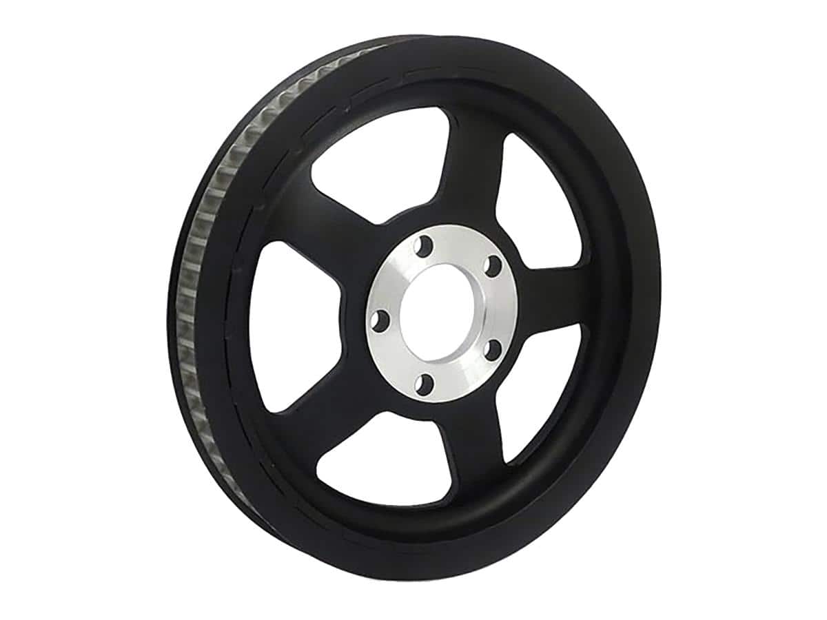 Oem style rear belt pulley black 1 1/8" 68 teeth Oem style rear belt pulley black 1 1/8" 68 teeth