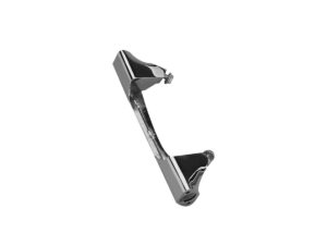 Short Steel Turn Signal Mounting Bar Short Chrome - Image 3