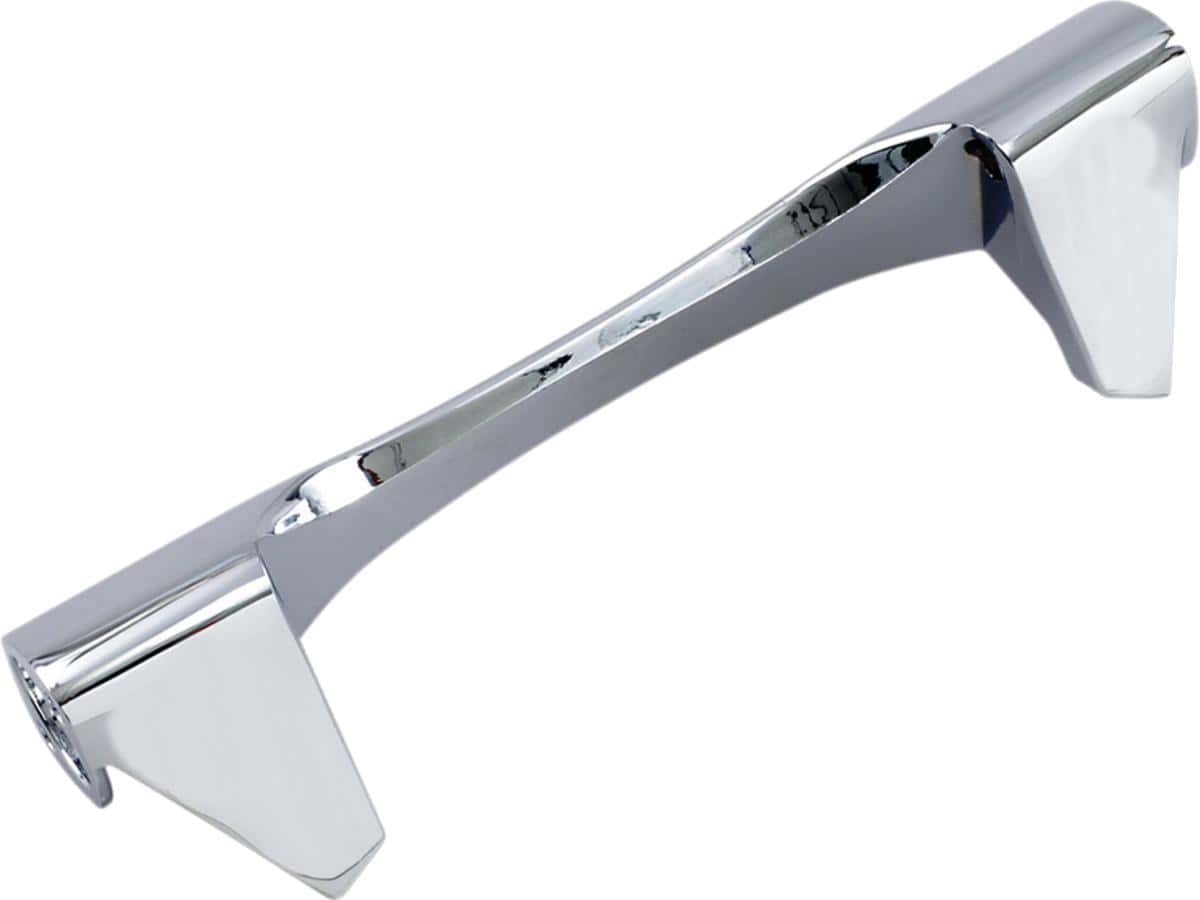 Short steel turn signal mounting bar short chrome 1 Cce