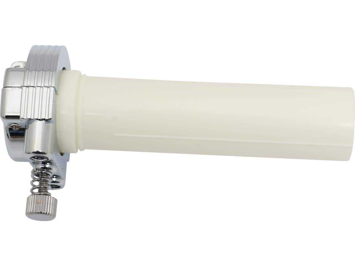 Throttle clamp and sleeve assembly black 1" dual cable Throttle clamp and sleeve assembly black 1" dual cable