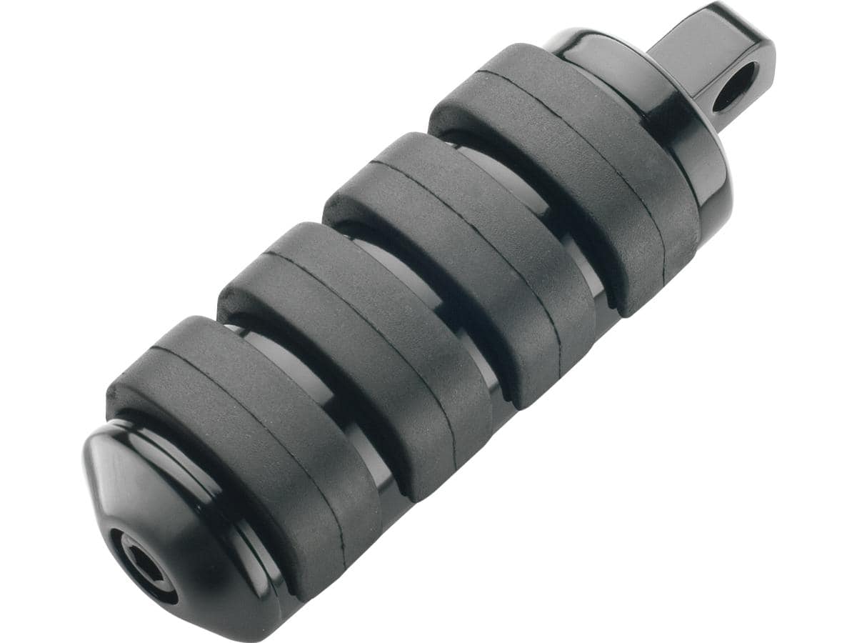 Vibra-kushion foot pegs large version black 1 Cce