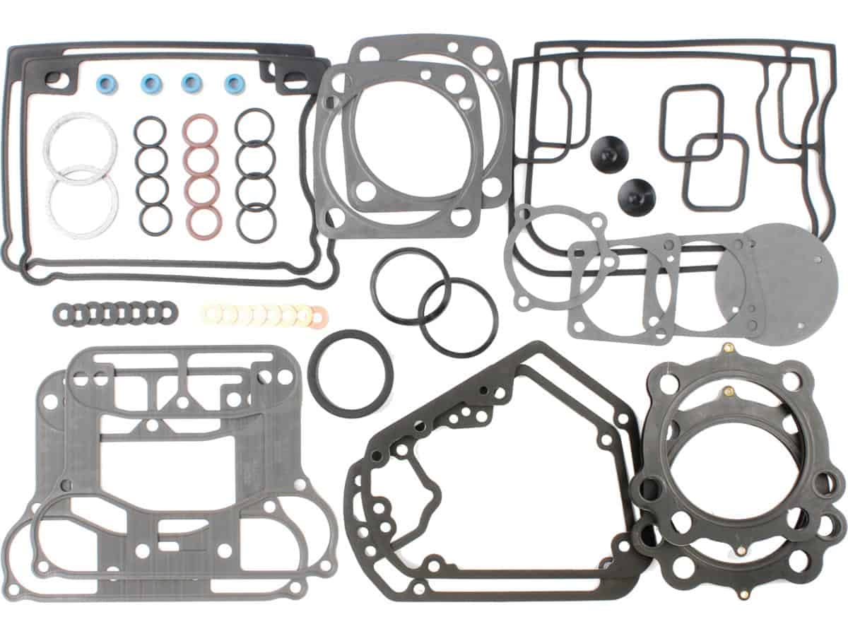 Mls top end gasket kit. 030" headgasket 3 1/2", 92-94 fx model, 92-98 dyna, 92-99 softail, 92-98 touring 1 Cometic