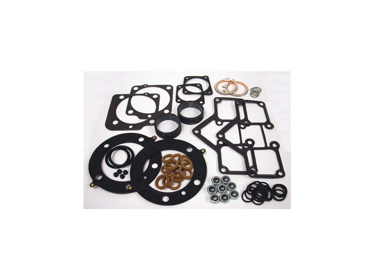 Mls top end gasket kit. 040" headgasket 3. 770", 71-84 fx shovel, 66-84 fl shovel 1 Cometic