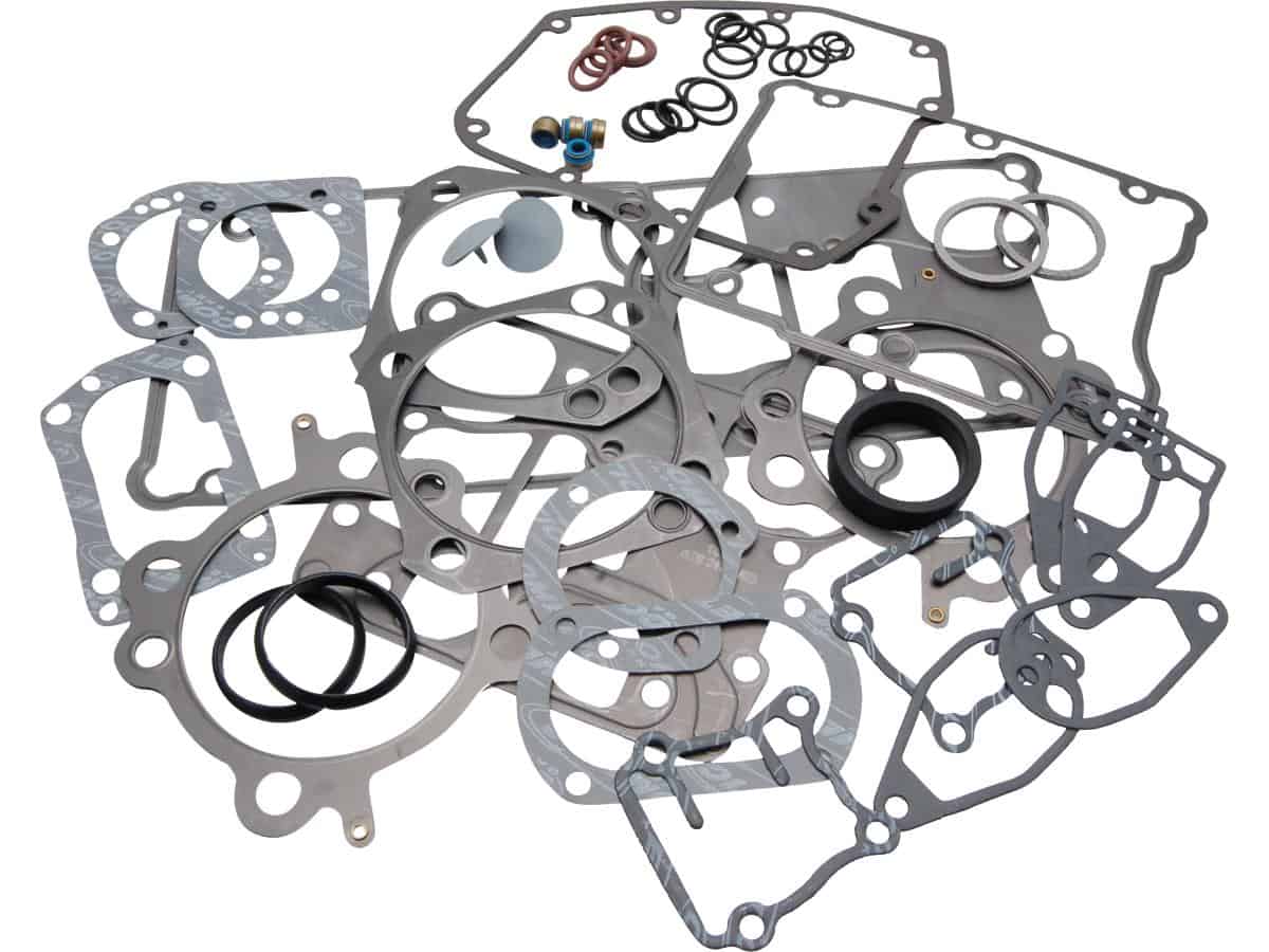 Mls top end gasket kit. 040" headgasket 4", 99-17 dyna, 00-17 softail, 99-16 touring, 09-16 trike 1 Cometic