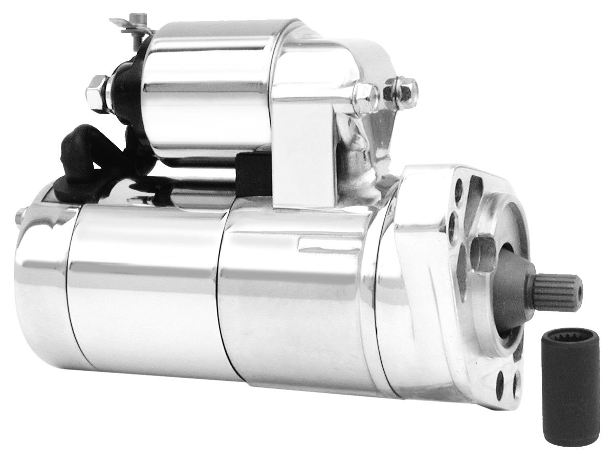 Gen iii starter chrome 2. 0 kw, 90-94 fx model, 91-05 dyna, 90-06 softail, 90-06 touring 1 Compu-fire