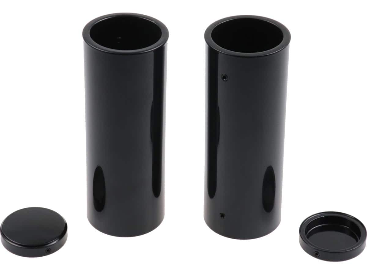 4-piece fork cover kit 4-piece black gloss powder coated, 18-20 fxbb, 20-24 fxst, 21-24 fxbbs 1 Cult-werk