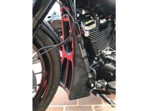 Custom Chin Fairing Gloss Black, 17-25 Touring, (except 23-25 FLHXSE, 23-25 FLTRXSE, 24-25 FLHX, 24-25 FLTRX, 24 FLTRXSTSE, 25 FLHXU, 25 FLTRSTSE) - Image 3